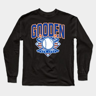 Vintage New York Baseball Gooden Long Sleeve T-Shirt